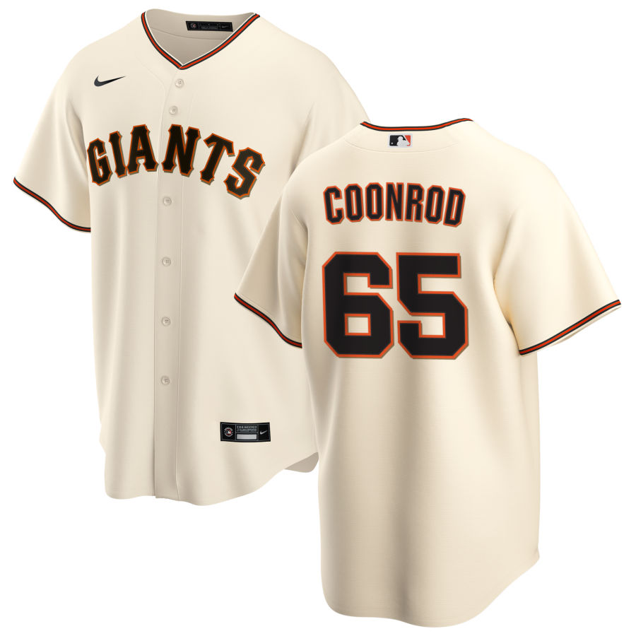 Nike Men #65 Sam Coonrod San Francisco Giants Baseball Jerseys Sale-Cream